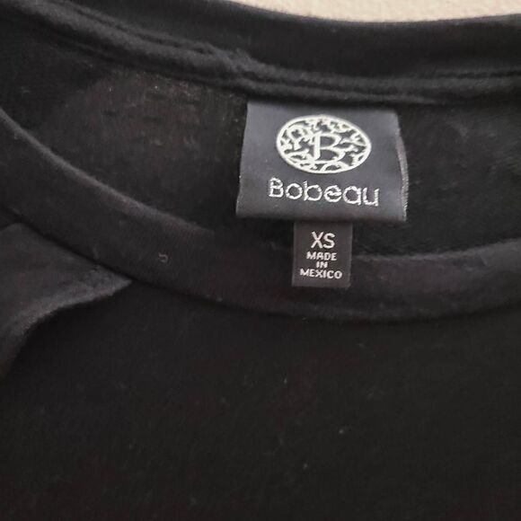 Bobeau off shoulders black top size XS - Picture 4 of 6